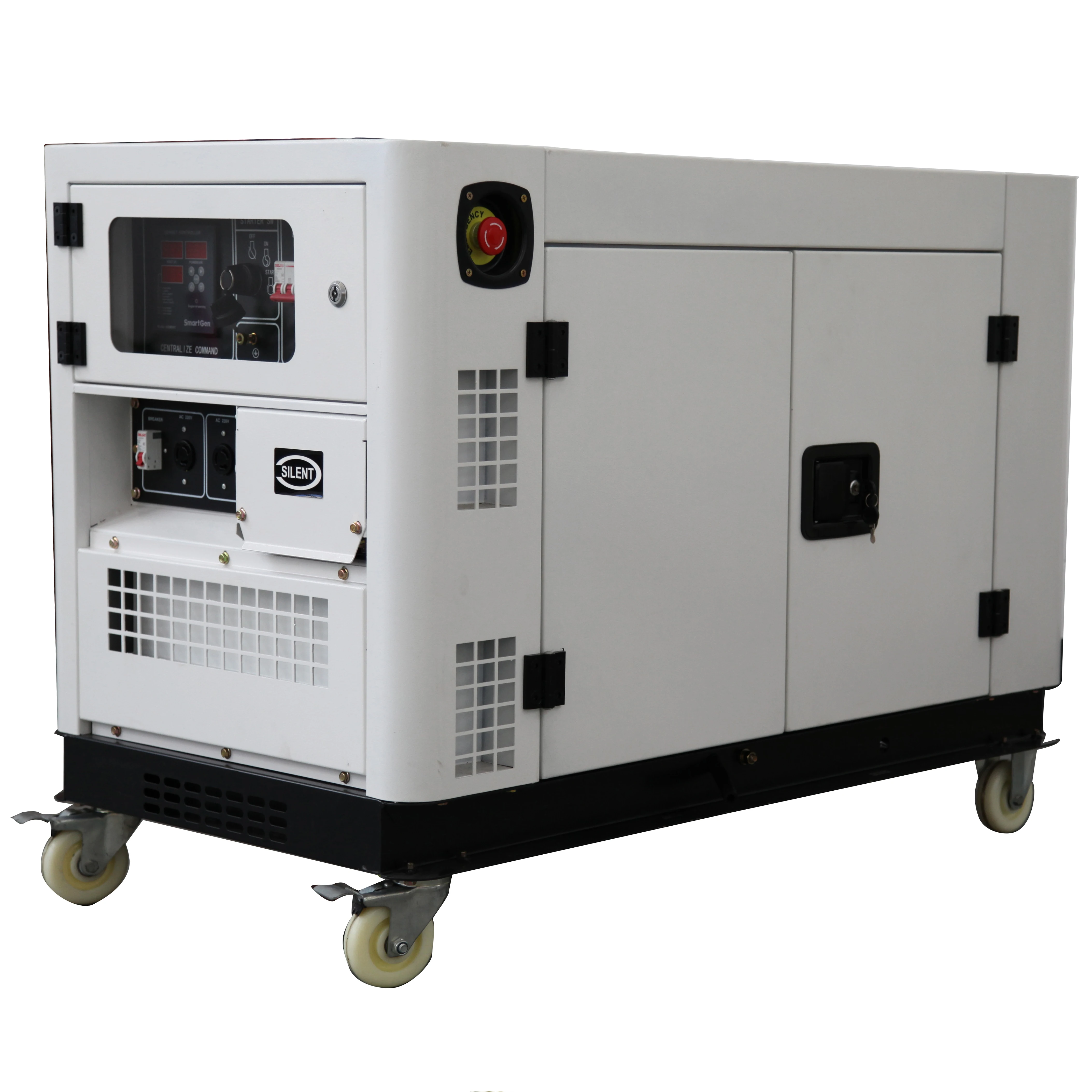 15KVA Dies el GENERATOR-TWO CYLINDER AIR COOLED -KDE15T