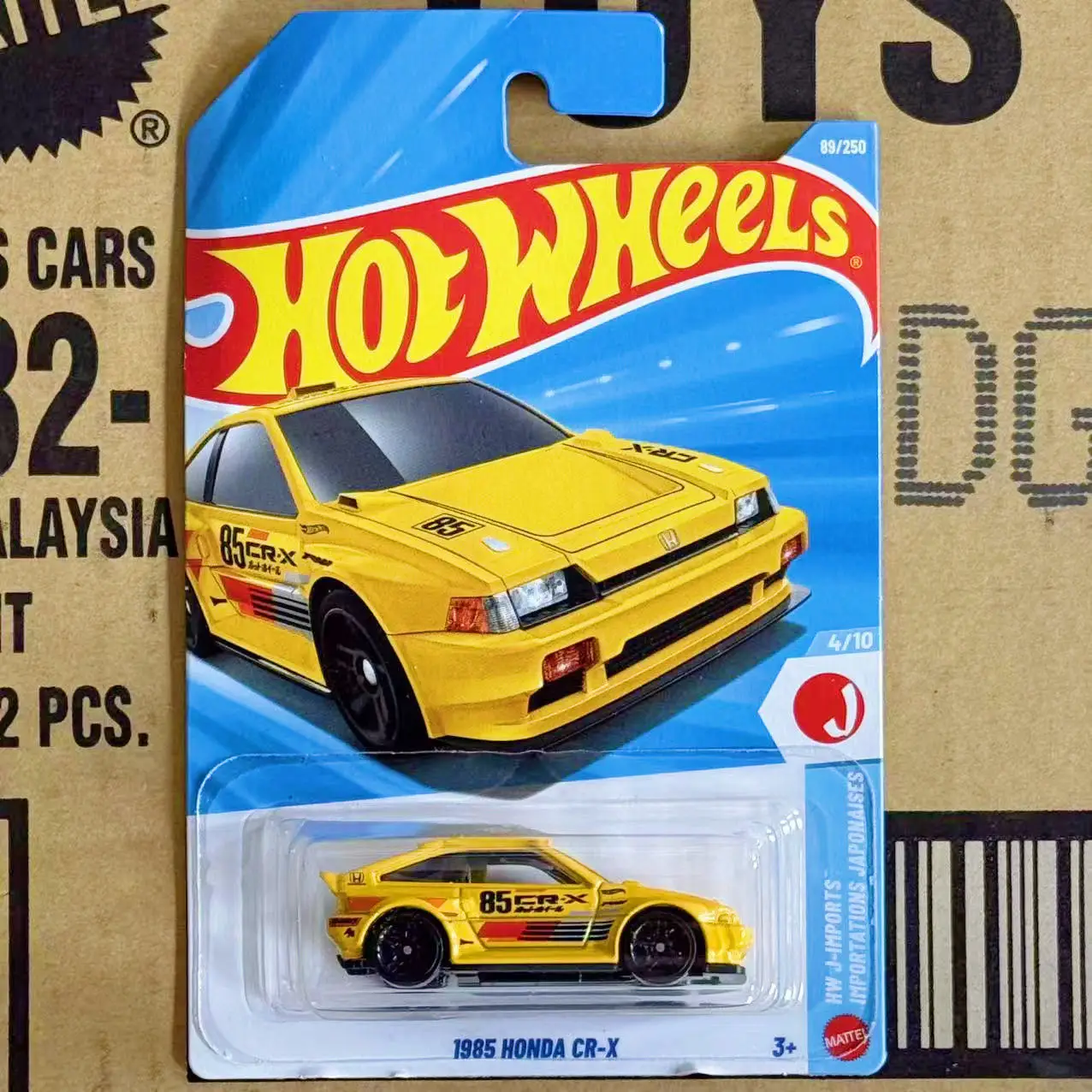 

Hot Wheels Cars Toys For Boys 89 #2026D HOTWHEELS 1985 HONDA CR-X Honda CR-X Holiday Gifts For Kids