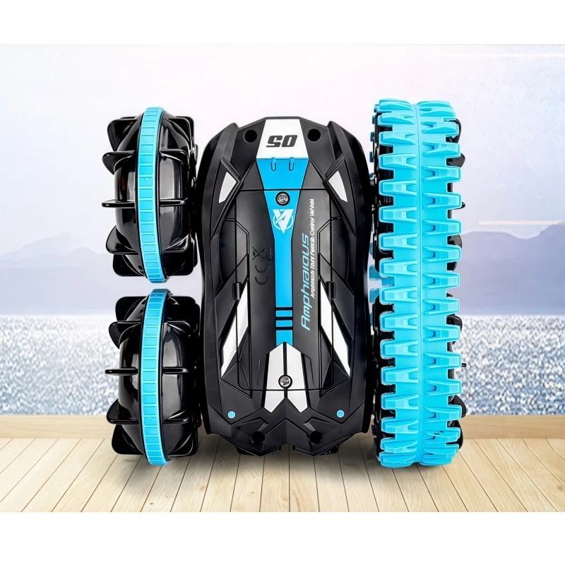 JJRC 1:20 New Tracked RC Crawler - 2.4GHz Anti-Interference 30m Range 360° Tumbling LED Lighting Effects Durable ABS