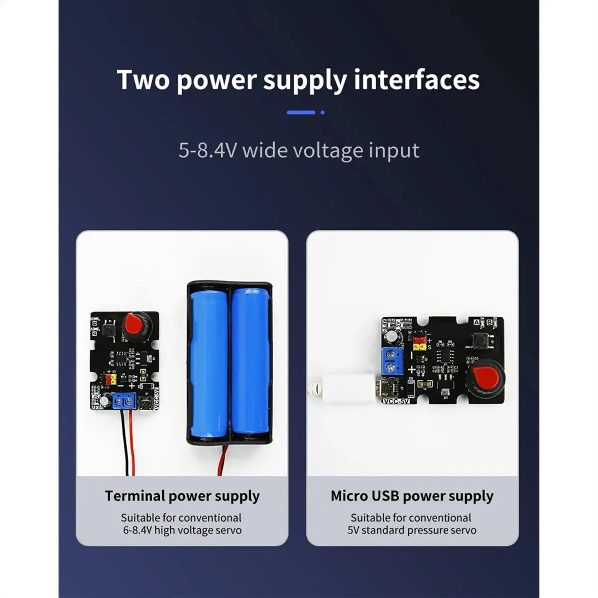Punctual- Servo Controller Single Channel PWM High Torque Control Debugging Electronic Expansion Board for DIY Smart Robot Kit