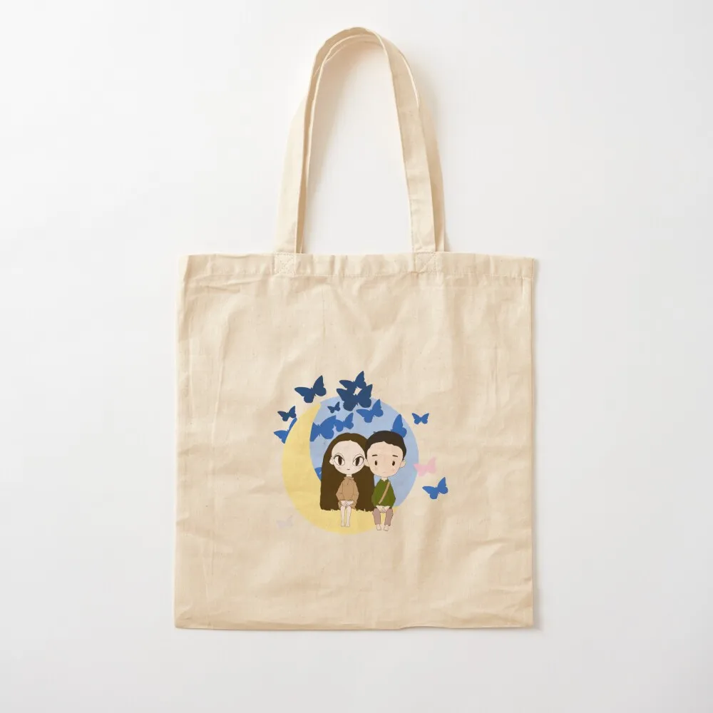 It’s okay to not be okay cartoon animation dolls kdrama Tote Bag Canvas bag reusable grocery bags shopping bag Canvas Tote