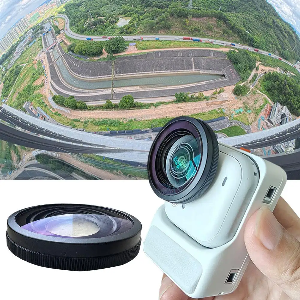 

Ультраширокоугольный объектив для Insta360 Go, аксессуар, HD-оптическое стекло, модуль ультраширокоугольного объектива, запасные части для замены линз