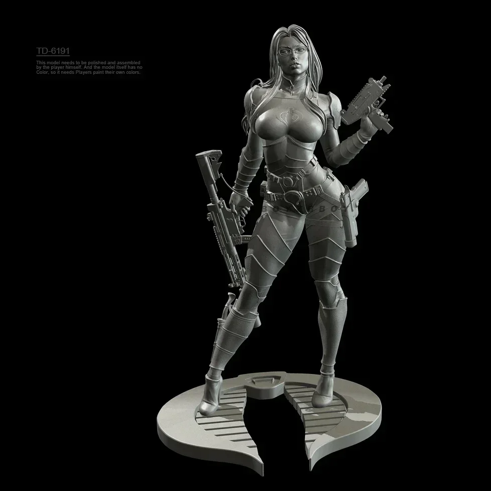 50mm 75mm 90mm Resin model kits figure beauty colorless and self-assembled （3D Printing ） TD-6191/3D