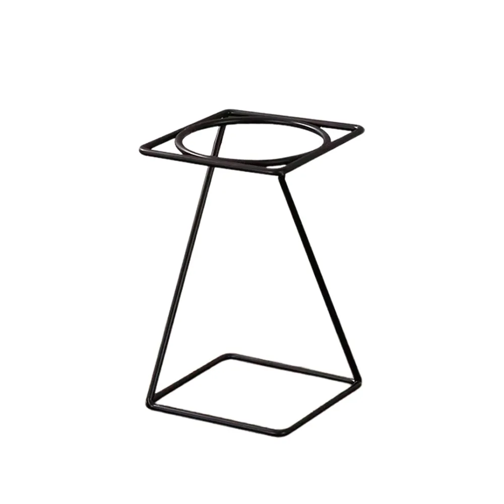 

Черный держатель для кофейного фильтра, принадлежности для кофе, поддержка кофейного фильтра, бумажная стойка, железный инструмент, кофейная стойка ручной работы, домашний офис