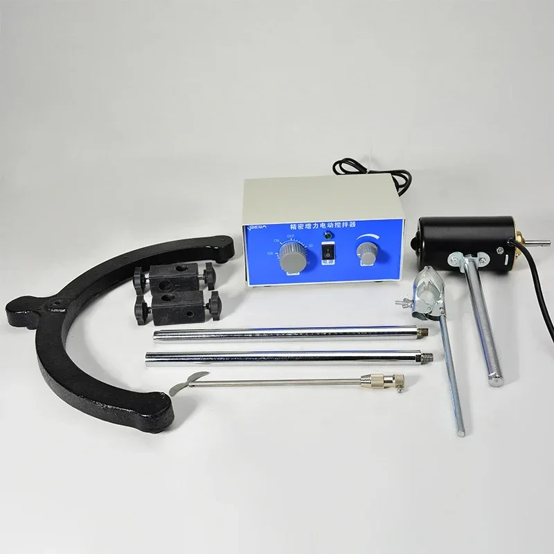 Лаборатория с прецизионной небольшой электрической мешалкой JJ-1, настольный миксер, промышленный тест 100/120/200 Вт