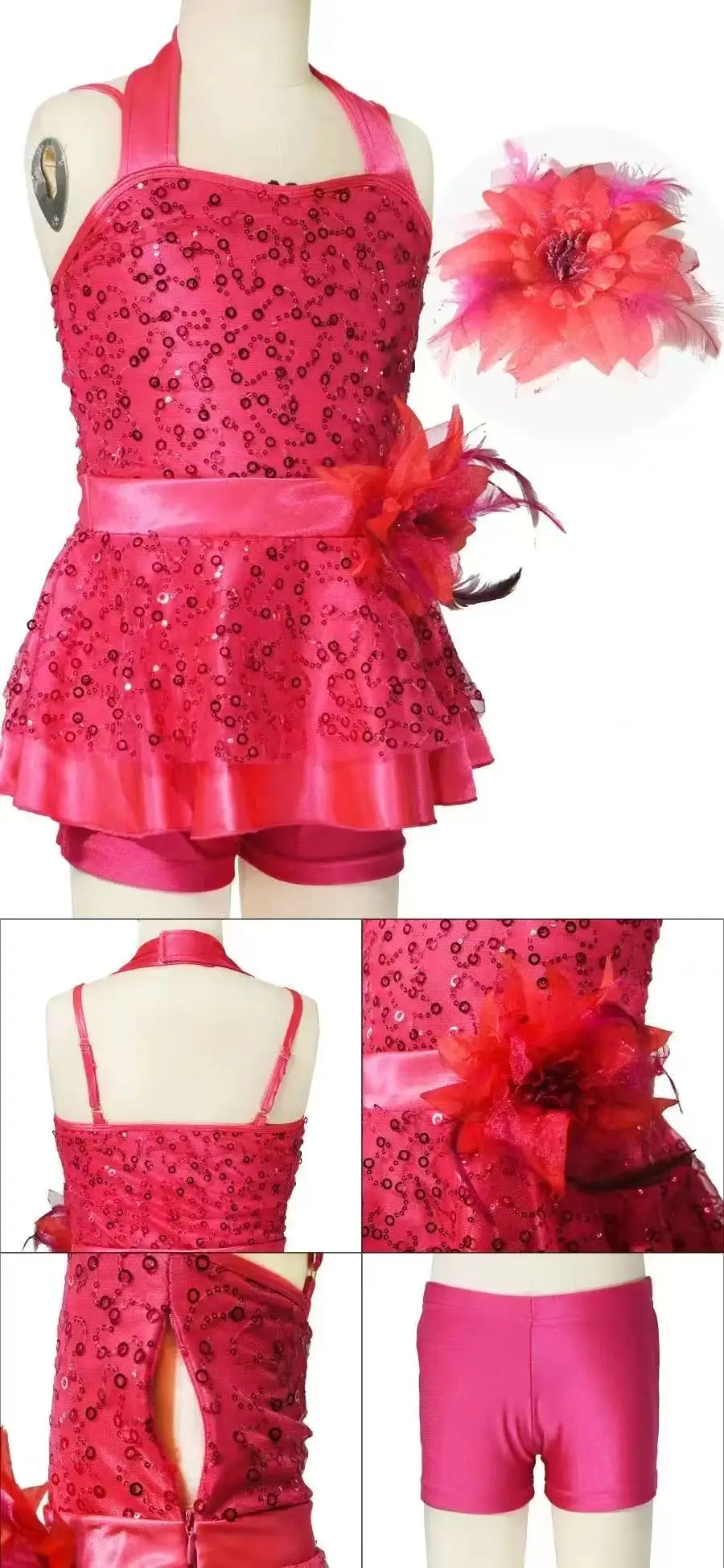 

Индивидуальные размеры, индивидуальные цвета, детская одежда для выступлений для девочек, джазовая одежда.