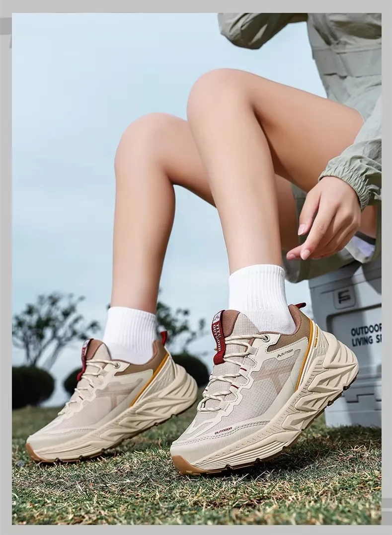 Unisex-Wanderschuhe für Herren, Sneakers, hochwertige, trendige, rutschfeste, bequeme Outdoor-Sport-Trainings-Schuhe, Laufschuhe für Damen – Detail 8