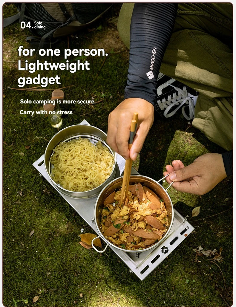 CAMPINGMOON Hiking lightweight - огляд і ціна Camping Cooking Snow