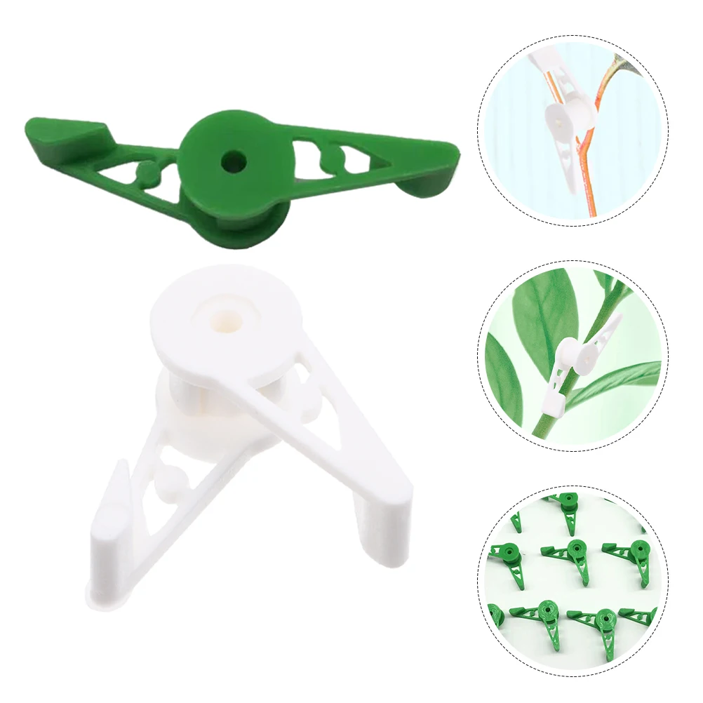 

40 Pcs Plant Bender Garden Plants Flower Branches Benders Net Fixing Clip Vine and Tying Tools