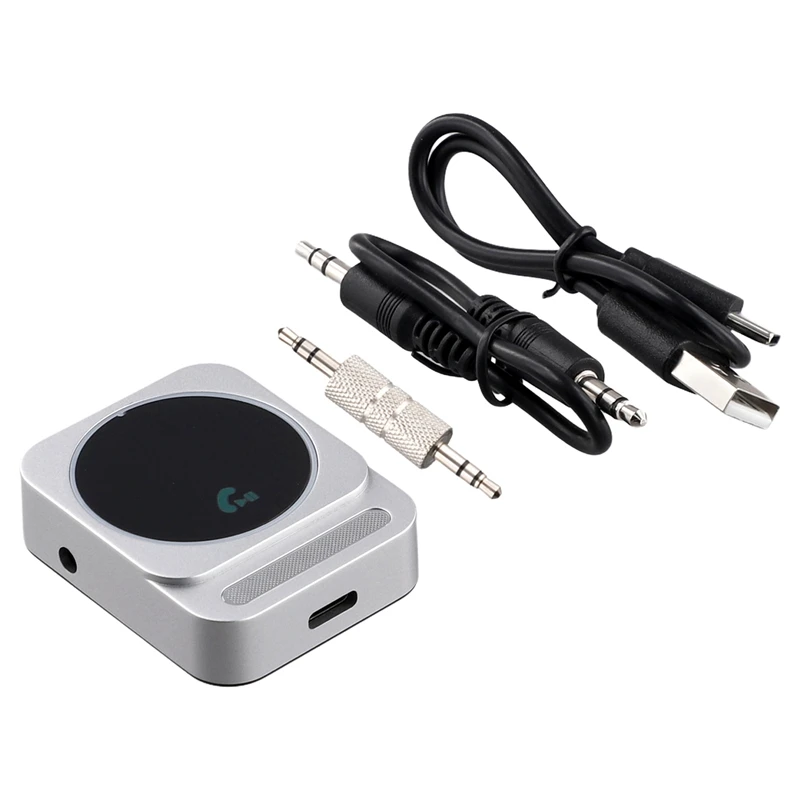 Bluetooth 5.3 AUX Car Adapter Bluetooth Audio Receiver Cancelling Car Music Adapter Built-In Mics Hands-Free-AU32