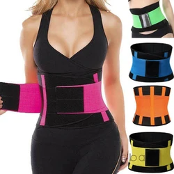 Men Women Gym Body Shaper Exercise Shapewear Sweat Belt Waist Cincher Trainer Trimmer Cummerbunds Belted Belts New Hot 2021