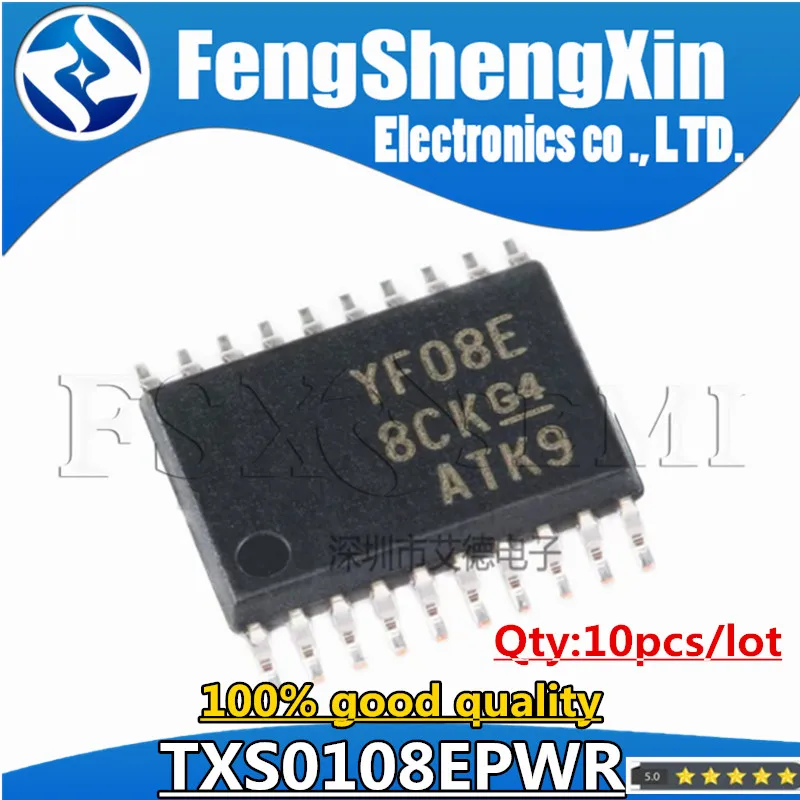 10pcs TXS0108EPWR YF08E TSSOP20 TXS0108 Chips