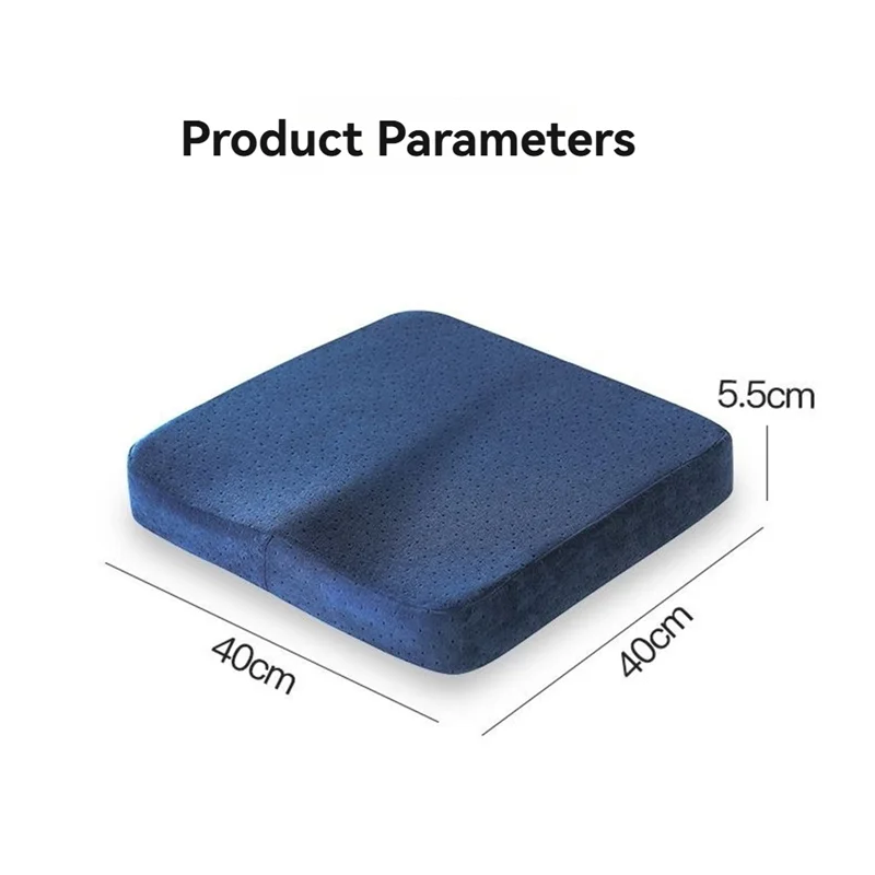 وسادة مكتب مريحة من رغوة الذاكرة، وسادة مقعد مكتب السيارة، وسادة مضادة للبواسير، وسادة كرسي، وسادة من إسفنج الذاكرة