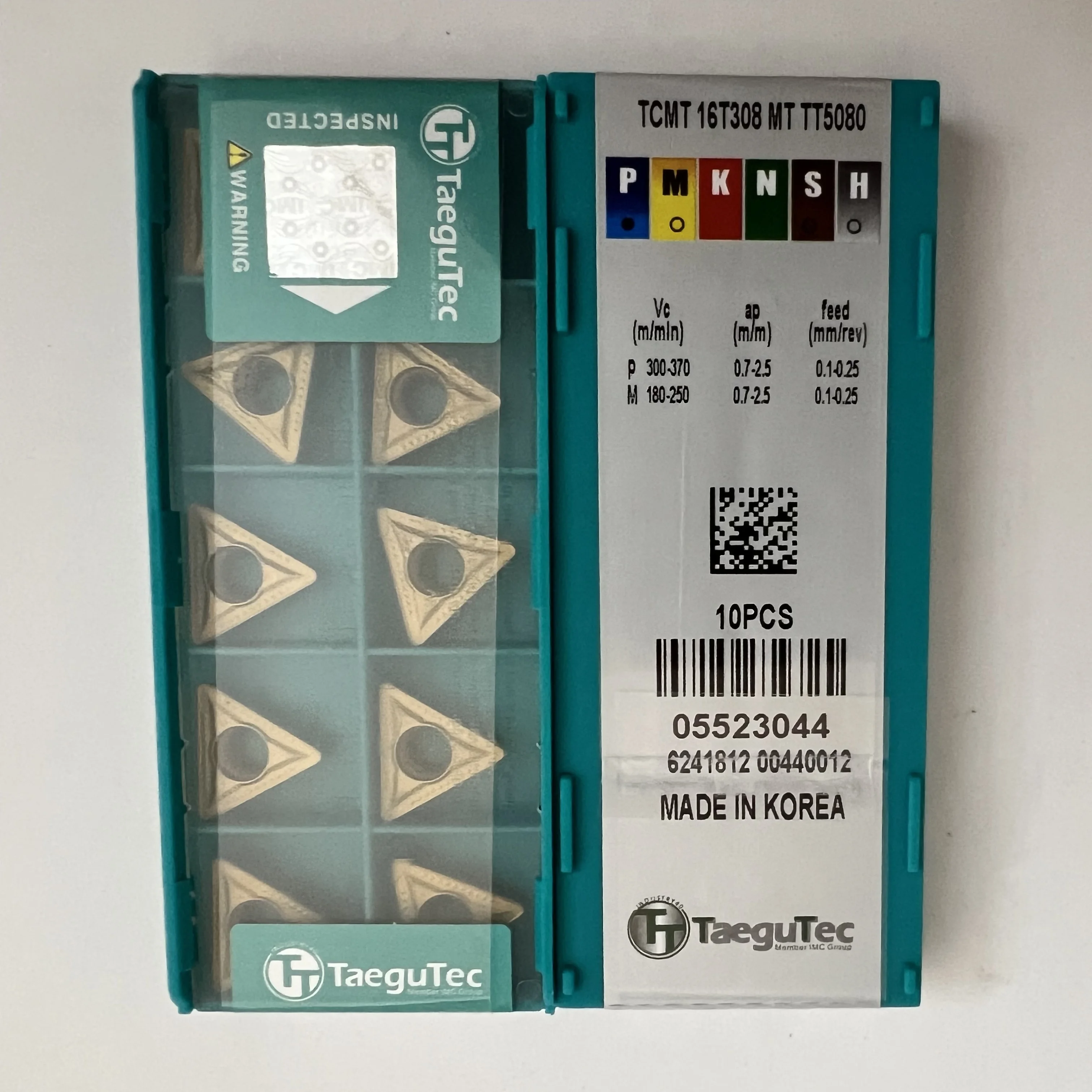 

TCMT16T308MT TT5080 ИНСТРУМЕНТ ЧПУ