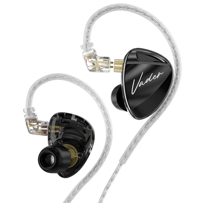 KZ Vader Triple-Driver Dynamic In Ear Monitor Earphones HIFI Sport Earbud Noise Cancelling Headset KZ ZAX ZSX AS10 ASF AS16 AS06