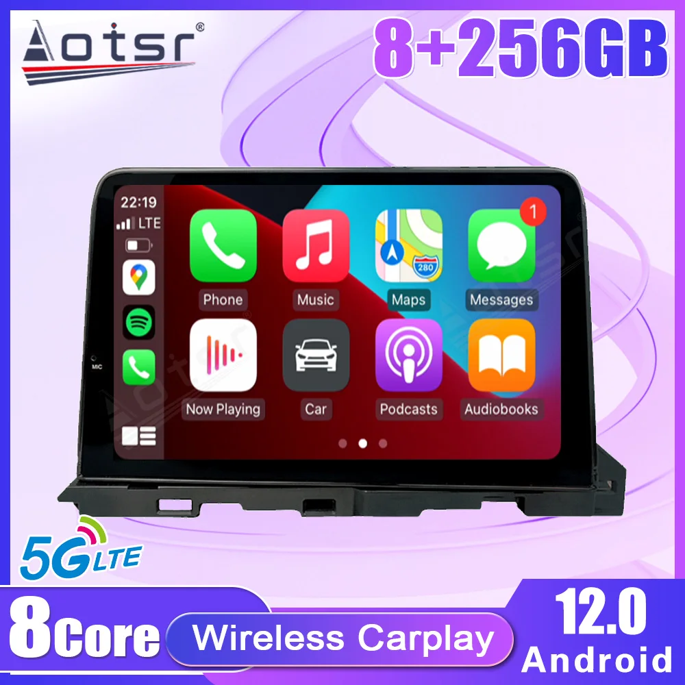 Car Radio Stereo 2Din 8+256G Android Auto For Mazda 6 2019 Multimedia Player Carplay GPS Navigation Audio Head Unit Support BOSE