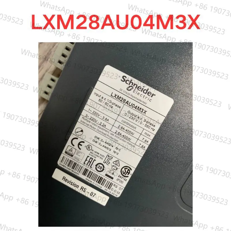 

Second hand test OK LXM28AU04M3X servo driver