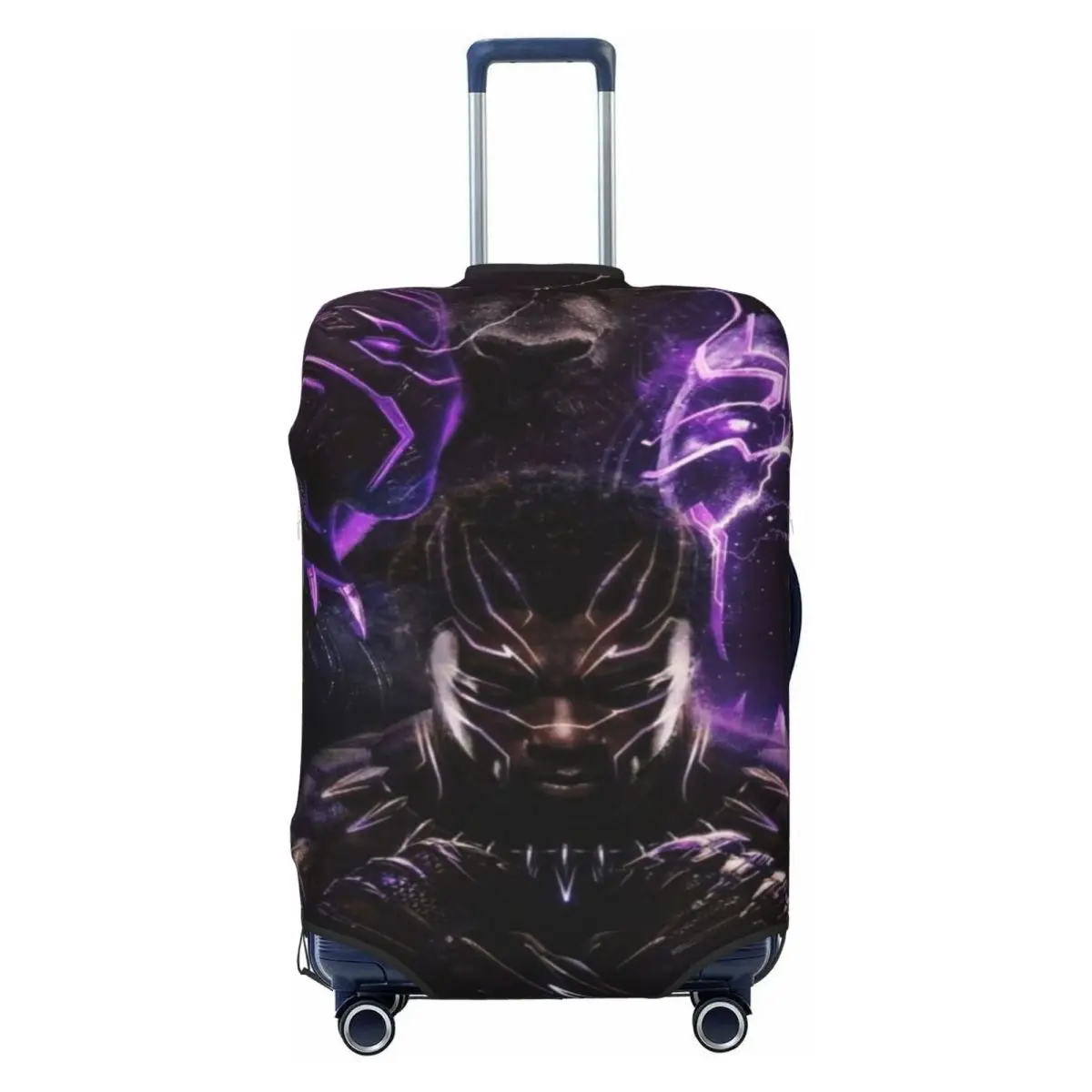 

Custom Blacks Panthers Movie Luggage Cover Fashion Suitcase Protector Covers Suit For 18-32 inch