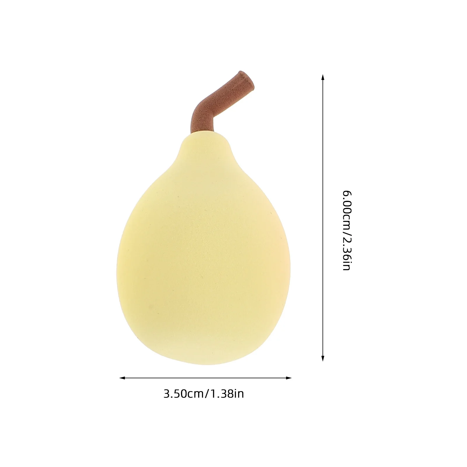 4 pçs forma de fruta esponjas de maquiagem liquidificador macio uso seco e molhado puff fundação corretivo pó conjunto de ferramentas