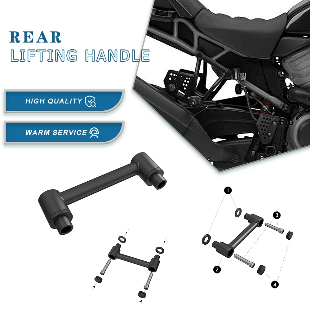 

Motorcycle Rear Lifting Handle Lifting Assist For Pan America 1250 Special RA1250 2021 2022 2023 2024 Accessories