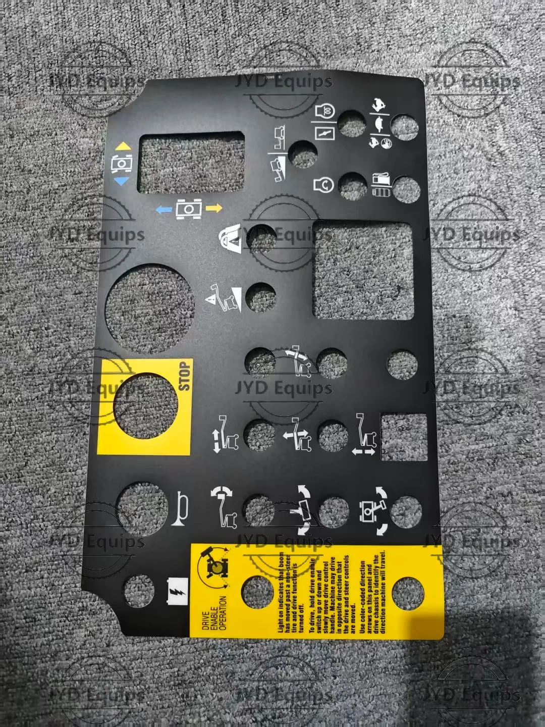 Platform Control Panel Decal 72095 72095gt for Genie Lifts