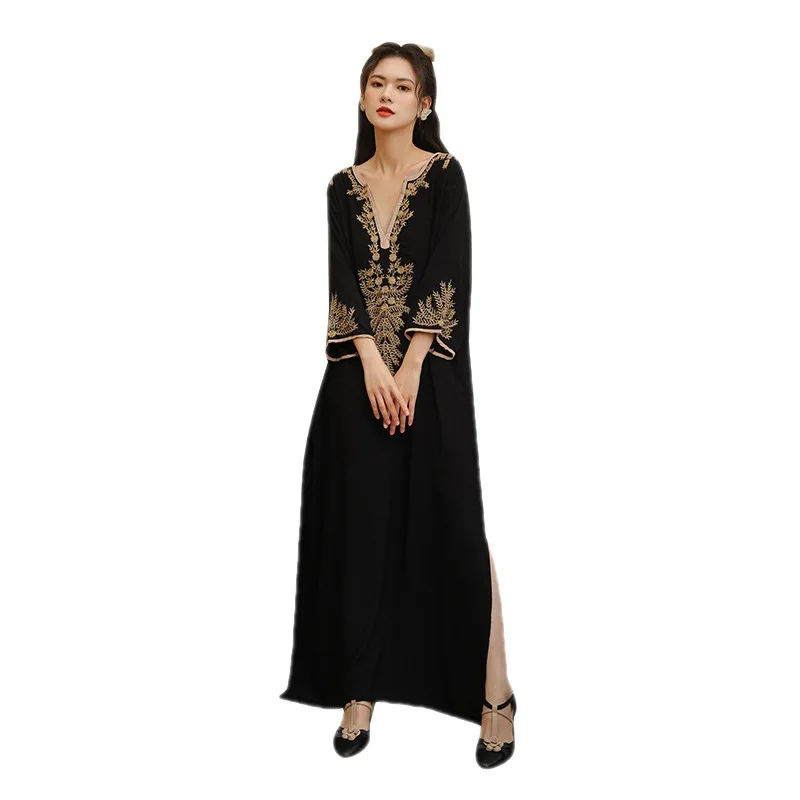 Eid Muslim Abaya for Women Party Dresses Jalabiya Ramadan Long Robe Saudi Arabic Morocco Dubai Abayas Kaftan Islam Vestidos