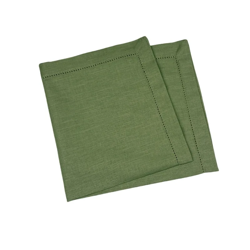 Cloth Napkins Set of 12,Hem Stitched Corners, Soft, Washable, Highly Durable & Absorbent, Perfect for Parties, Christmas, Thanks