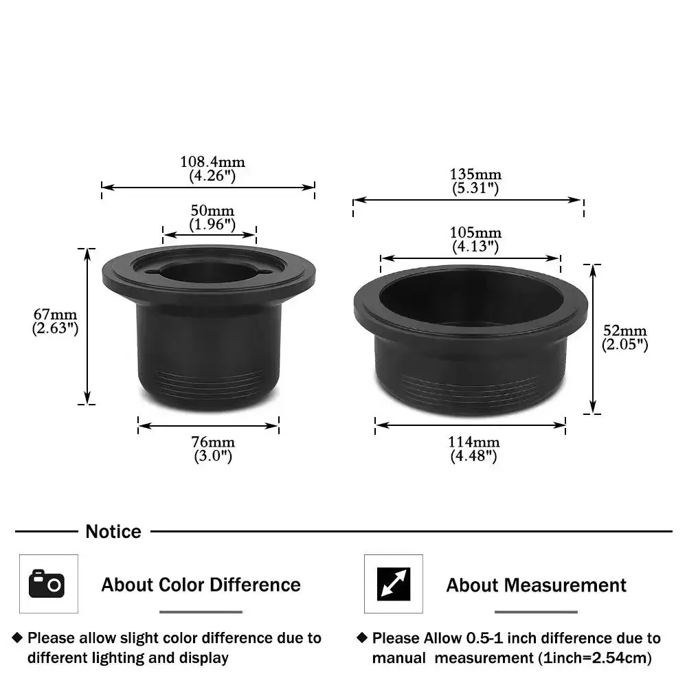 

Front & Rear Main Crankshaft Seal Driver Kit Aluminum Black For Duramax Diesel GM 6.6L 2001-2016
