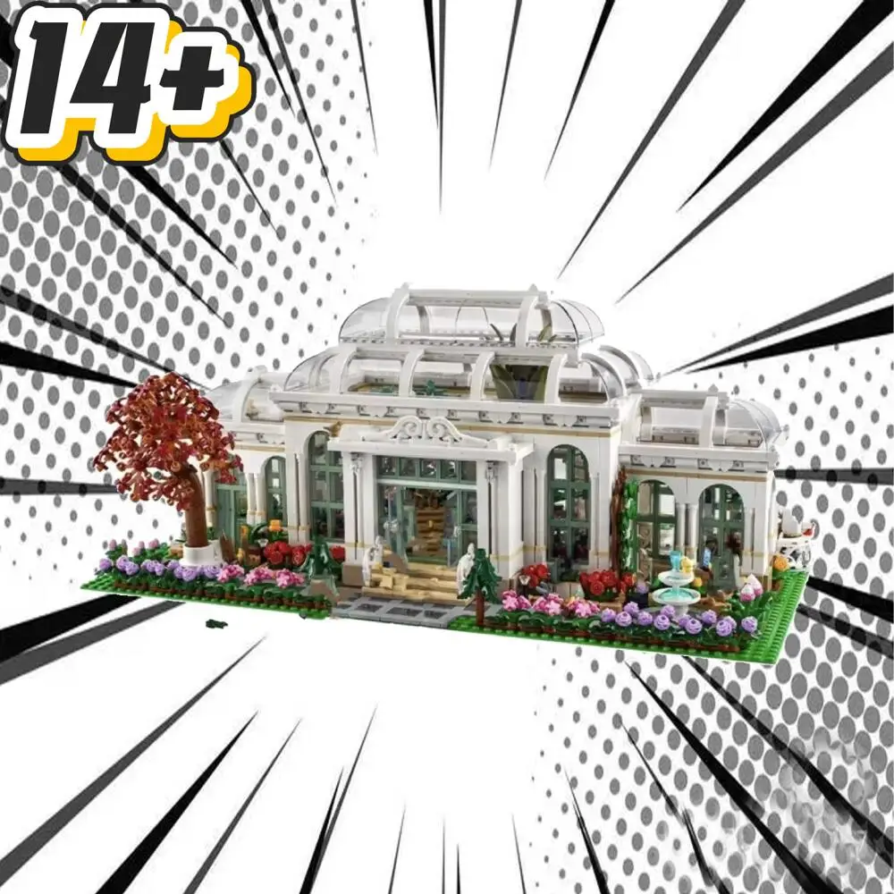 En Stock 21353 modèle de jardin botanique vue sur la rue blocs de construction bricolage assemblage pour garçons filles enfants adultes cadeaux de noël