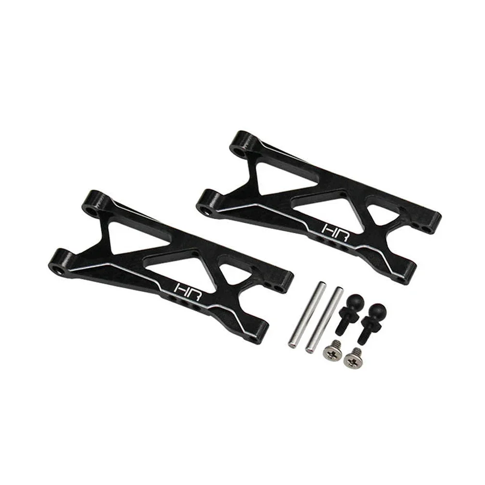 Piezas HR de aleación de aluminio, brazos inferiores delanteros y traseros para LOSI 1/24 Micro-B LOS00007 2WD RC, modelo de coche, accesorios para Buggy