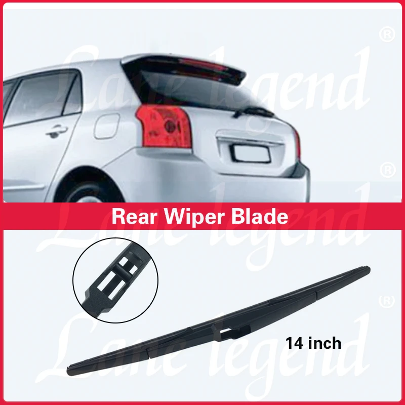 Car Wiper For Toyota Corolla hatchback E12 2001 - 2006 Front Rear Wiper Blades Windshield Windscreen Car Rain Brush 22\