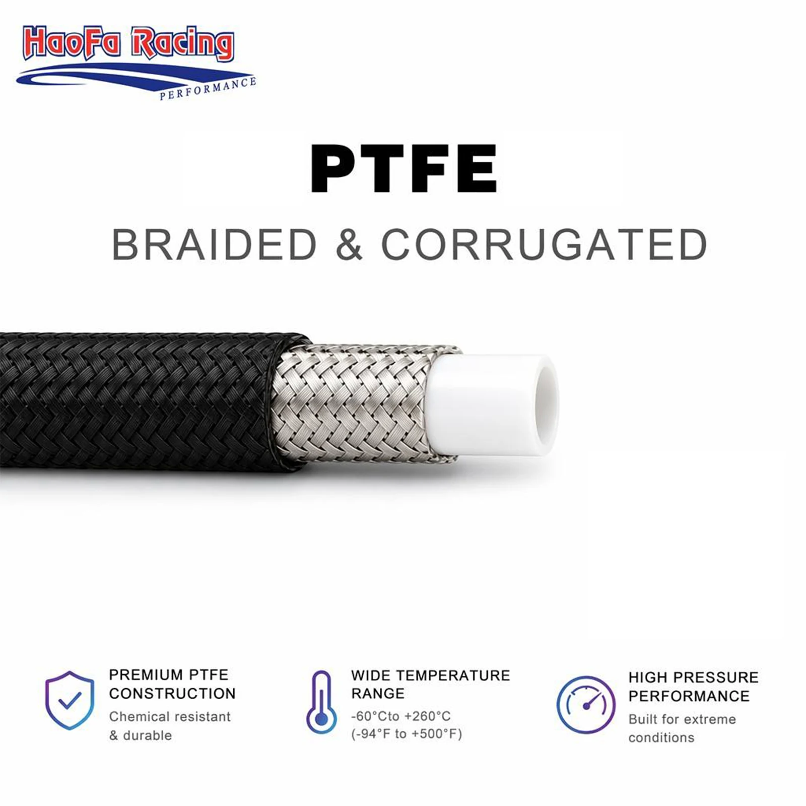 Ptfe Tape Thread - AN3 AN4 AN6 AN8 AN10 1M/2M/3M/5M