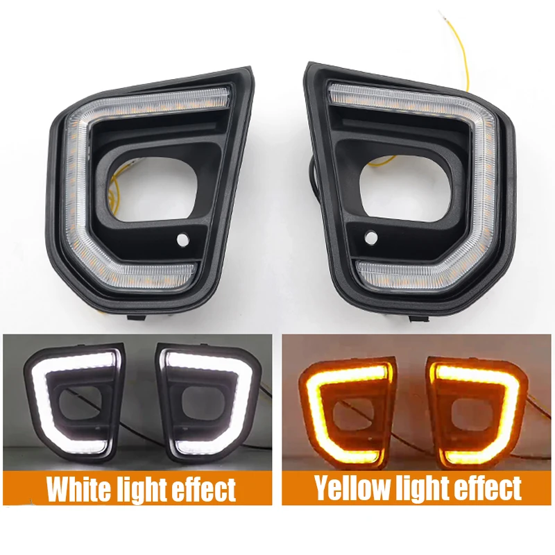 For Ford Everest 2023 2024 modified dual color daytime running lights automotive exterior decoration accessories - Detail 1