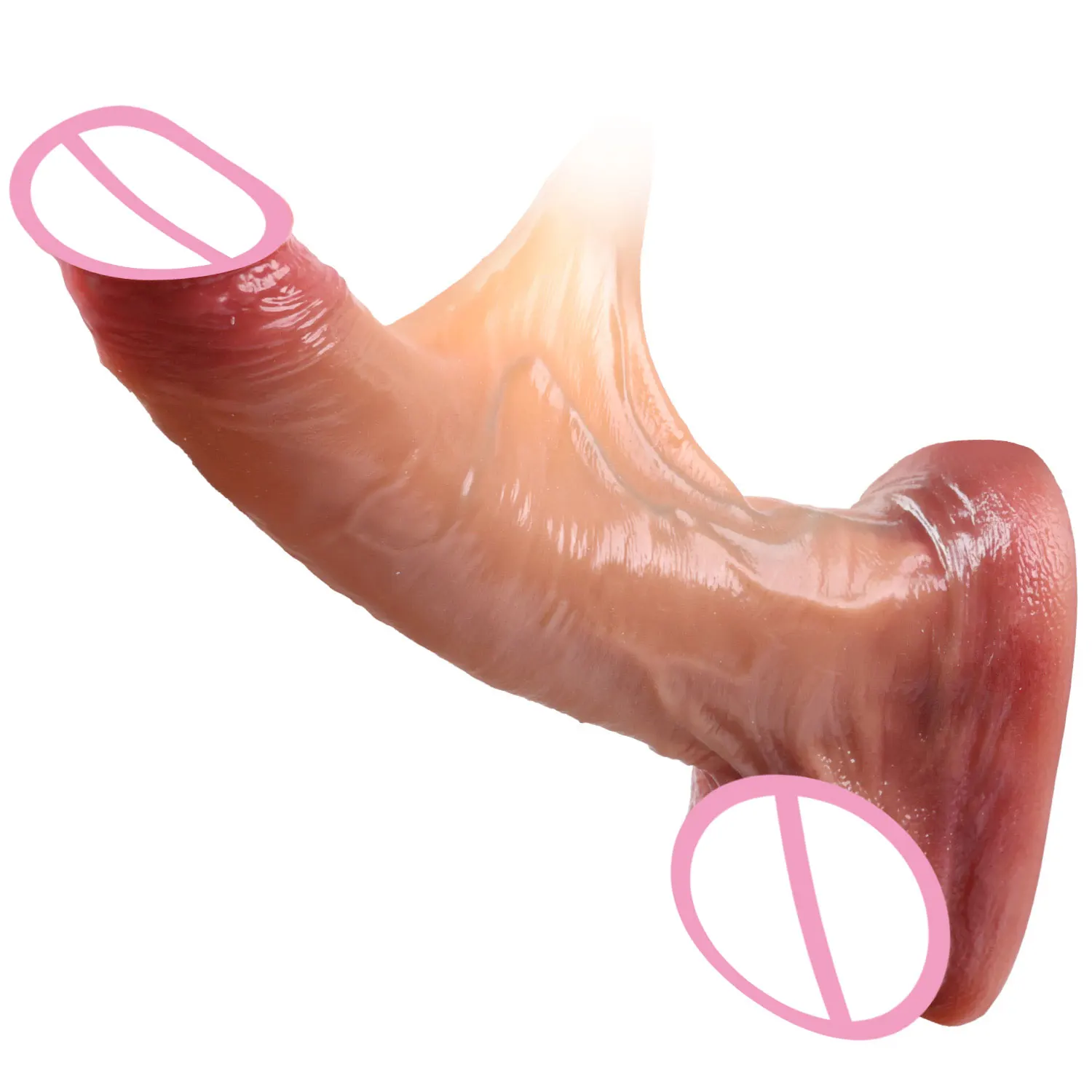 Realistic Dildo Skin Sliding Penis Adult Sex Toys Anal Plug for Women Masturbation Penetration Anal Huge Dildos Shape-able Dick