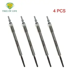 4x Glow Plug 7V For Land Rover Discovery 5 2017-2020 Range Rover Velar 2017+ Discovery Sport 2015+ 2.0 Diesel LR116117 LR128419