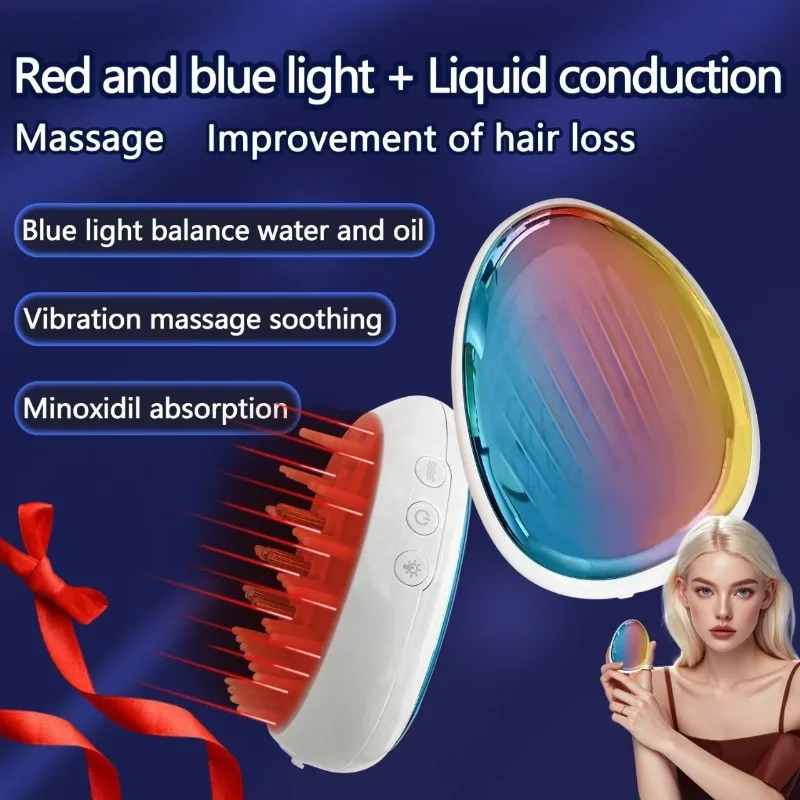 Minoxidil Scalp Applicator Roller Massage Hair Liquid Guide Comb - view 5