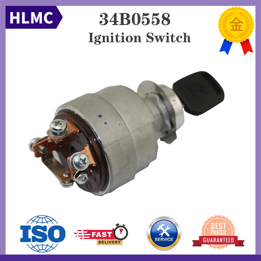 

CLG907 CLG908 CLG915D CLG920D CLG922D CLG925D Ignition Switch Start Switch 34B0558 Start Switch Single Plugs for LIUGONG