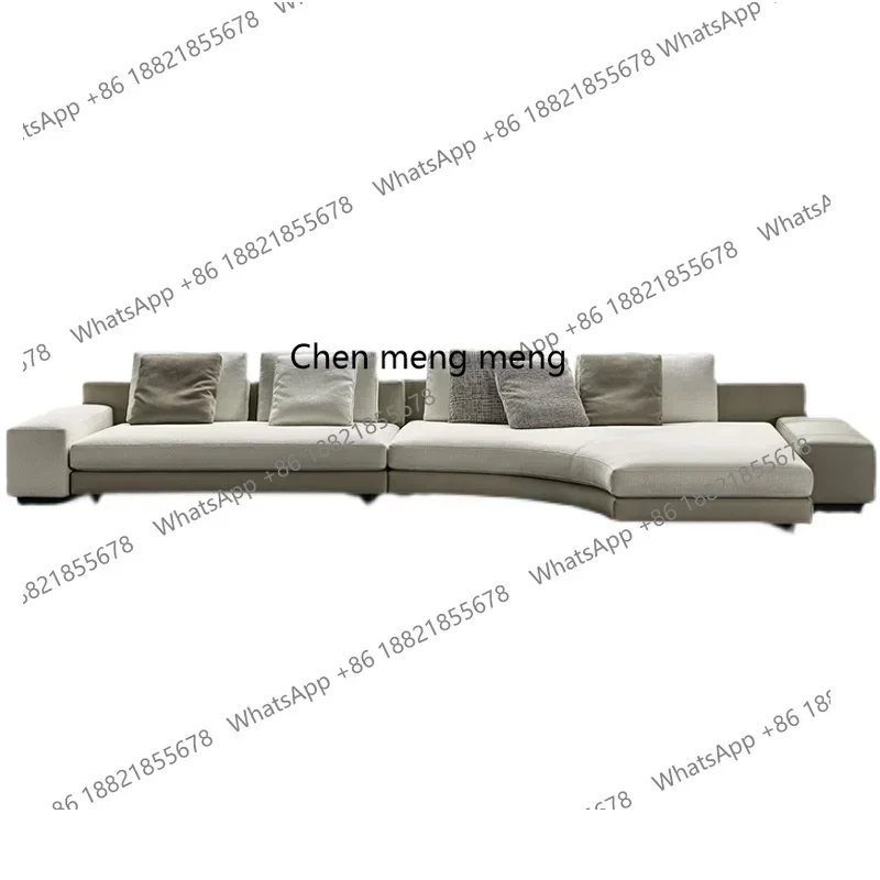 Italian minimalist light luxury large apartment simple modern technology cloth designer high-end cornerJJ