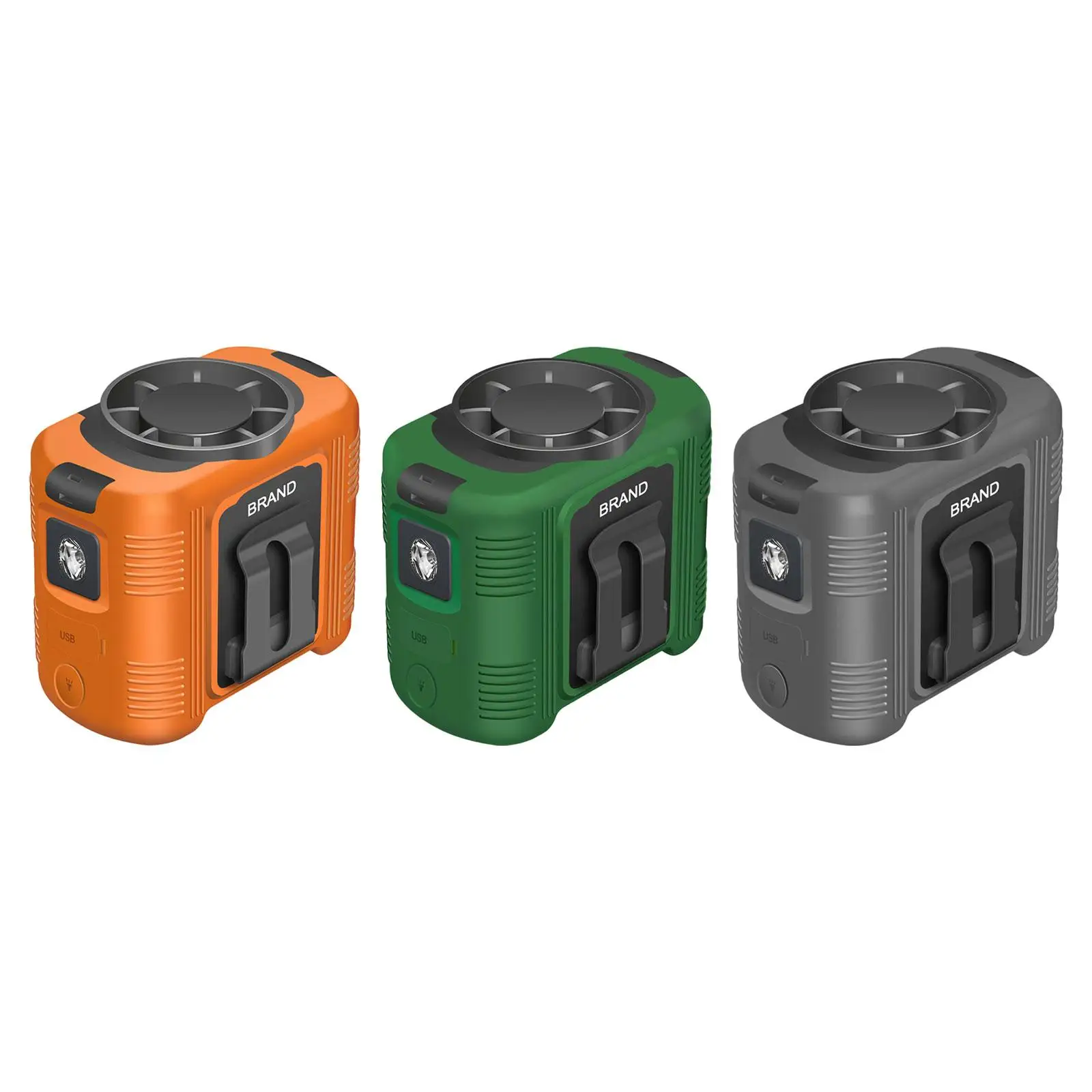 

Портативный поясной вентилятор, 5-скоростной режим ветра, сильный зажим для воздушного потока с легким ожерельем, вентилятор для бега, ходьбы, рыбалки, верховой езды, кемпинга