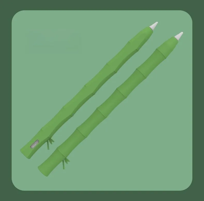 Federmäppchen für Apple Pencil Pro und Pencil 2. und 1. Generation, Tablet-Stylus-Schutzhülle, weiches Silikon, stoßfest – Detail 10
