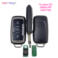 Alger-Keys Original Keyless Go Smart Key 433Mhz 4A Or 47 Chip For Chery Jetour X70 X70S X90 X70M Cowin X3 X5 E5 V7 K60 Karry