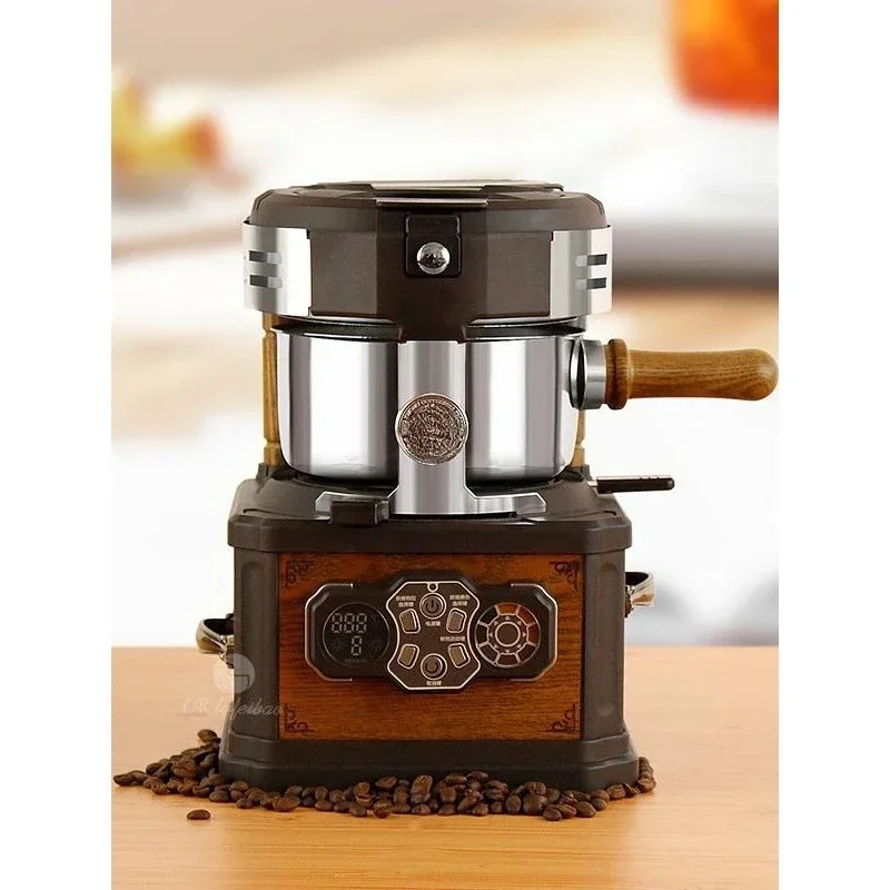 Coffee Roaster Electric Heating Direct Fire Low Noise Home Commercial Automatic Small Retro Bean Roaster