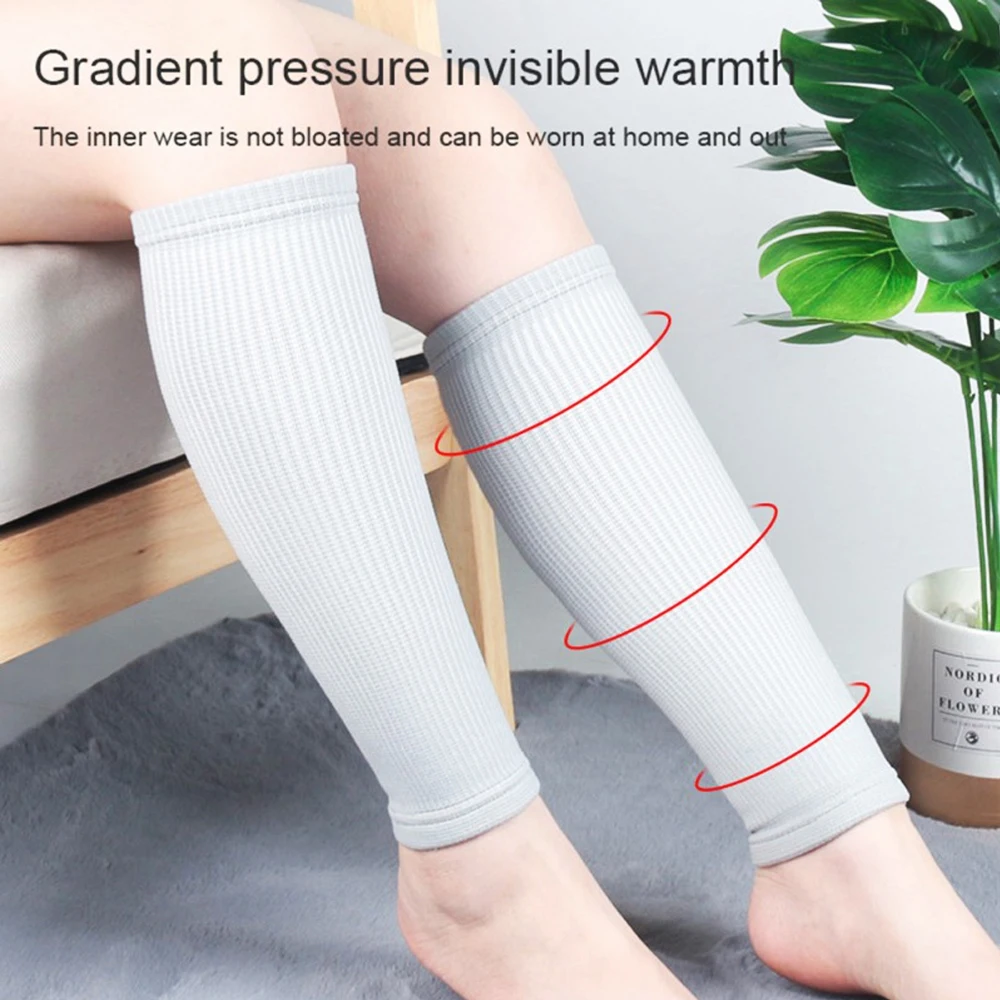 Sports Calf Compression Sleeves Leg Compression Sock Running Shin Splint Varicose Vein Calf Pain Relief Calf Guards Runners