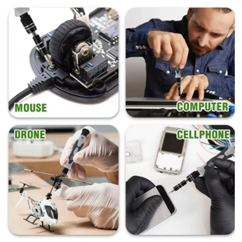 115-In-1 Precision Screwdriver Set For Electronics PC Laptop Phone  Repair Professional Tools Kit For Every Task