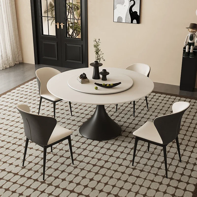 

Кофейный сидячий обеденный стол, кухонная круглая консоль, полный центральный обеденный стол, туалетный столик, роскошная современная мебель Mesa De Cocina