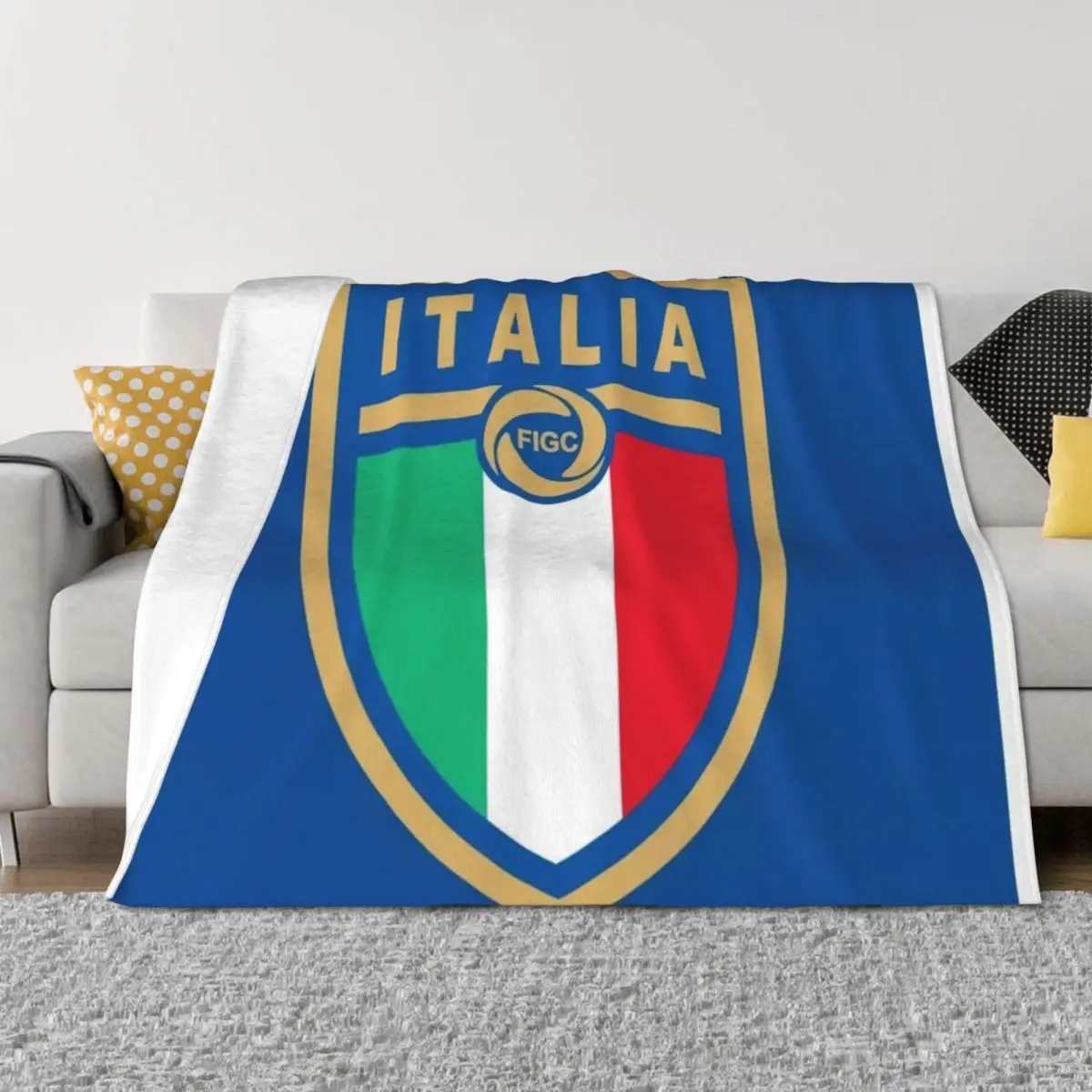 

italy gold Throw Blanket Flannels heavy to sleep warm for winter Sofa Throw Blankets