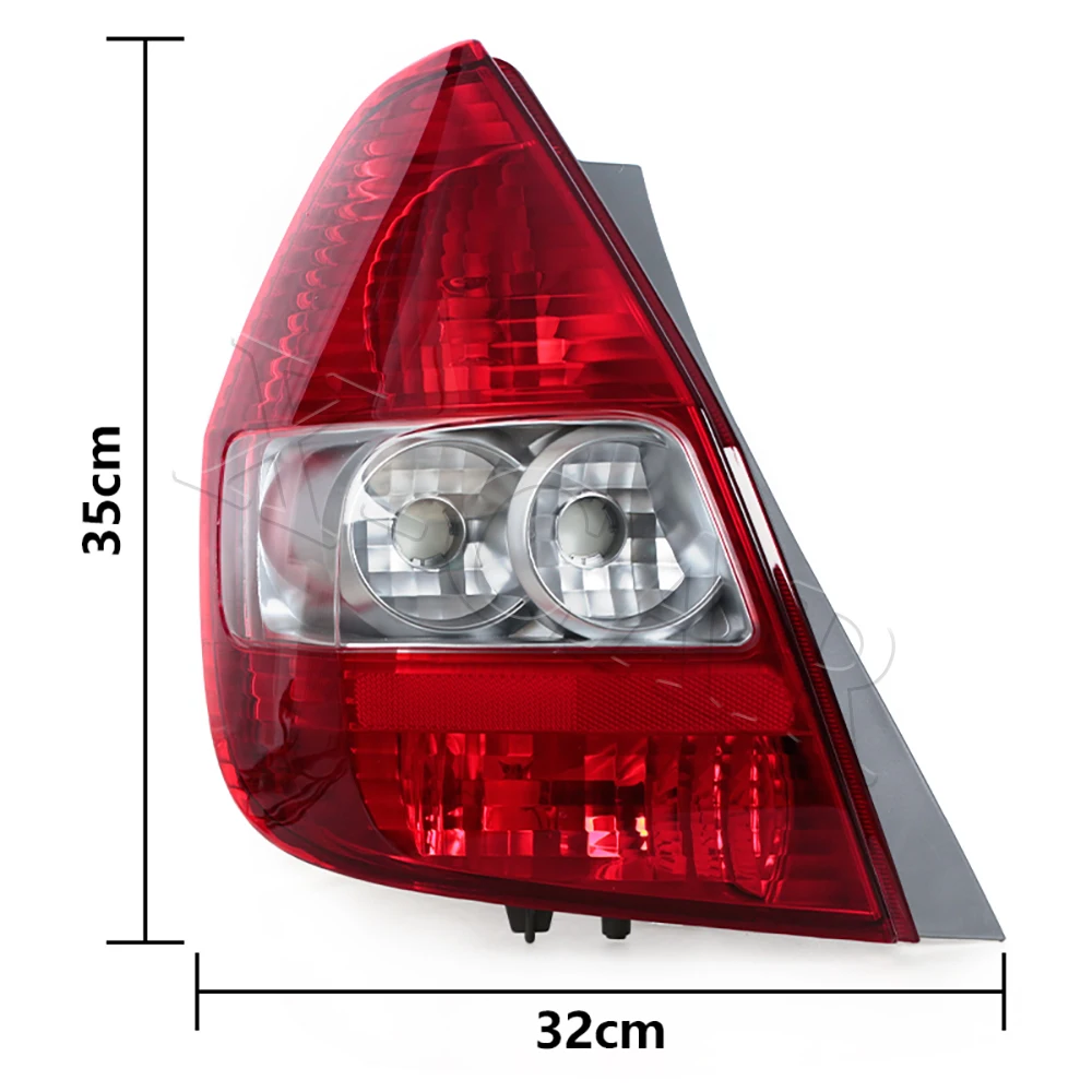 1 Pcs Rear Bumper Tail Light Rear Stop Brake Lamp Left  Right Without Bulb For Honda JAZZ II 2 hatchback 2003-2008 33501SAA003