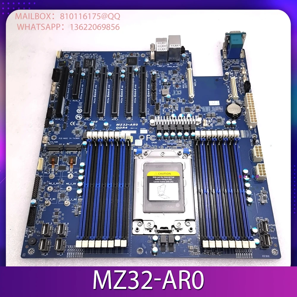 For Gigabyte MZ32-AR0 motherboard supports AMD EPYC 7002 7003 PCle4.0