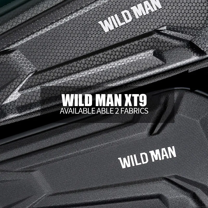 WILD MAN XT9 Mountain Bike Road Front Beam EVA Hard Shell Triangle Bag, Electric Motorcycle Side Bag, Outdoor Cycling Equipment