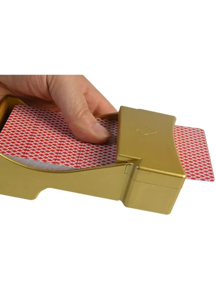 

Small Playing Card Dealer 1 Deck Card Shuffling Machine Easy to Use